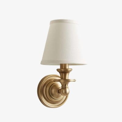 Kalvora stoffen wandlamp - stijlvolle accentverlichting voor slaapkamer en gang HL1424 — € 107,00