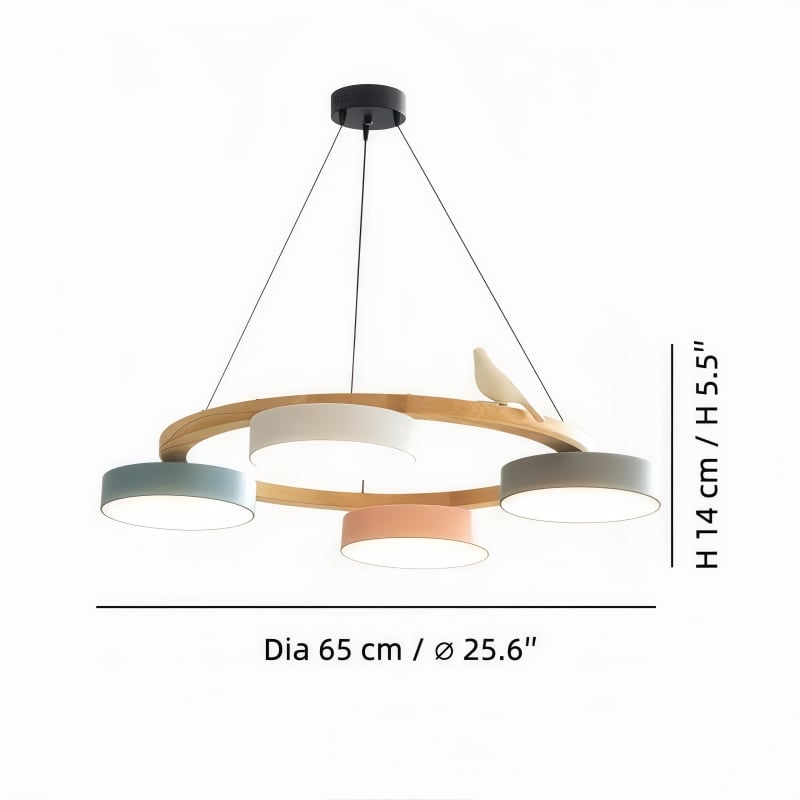 Dia 65 cm × H 14 cm / ∅ 25,6″ × H 5,5″