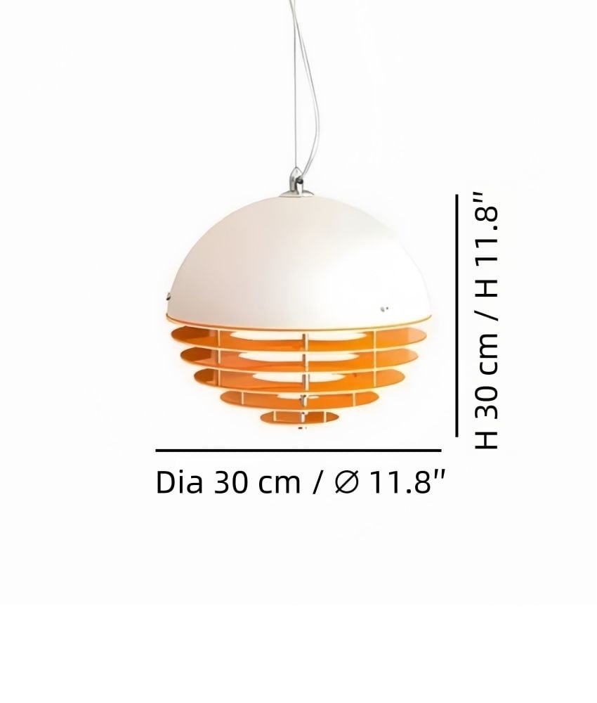 Dia 30 cm x H 30 cm / ∅ 11.8″ x H 11.8″