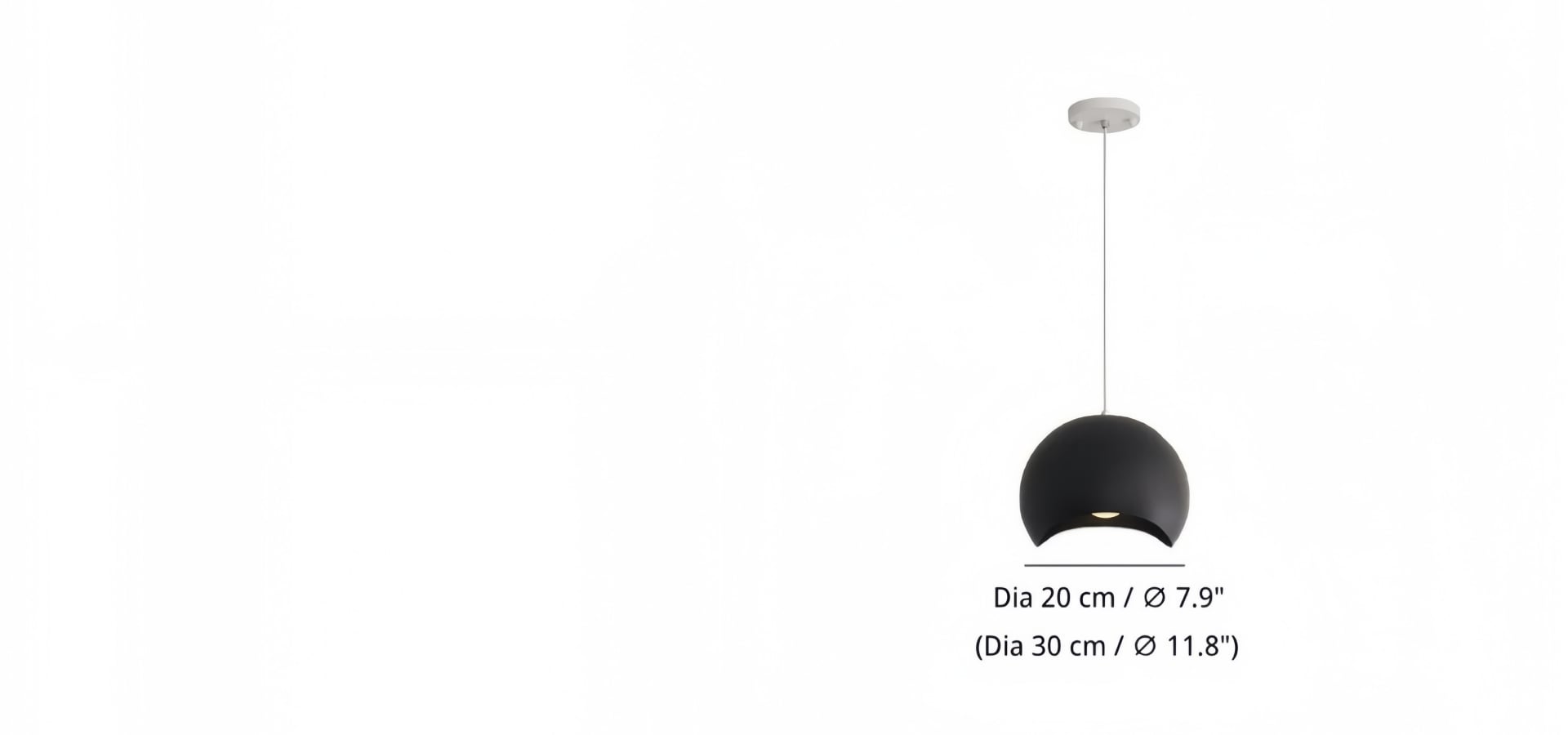 Productgrootte — Dia 20 cm / ∅ 7.9