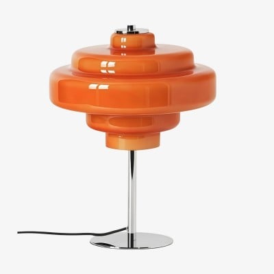 Koloro Meerlaagse Bauhaus Glazen Tafellamp - Kleurrijk Nachtlampje voor de Slaapkamer HL1333 — € 150,00