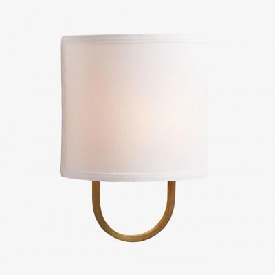 Nolvara Elegante Wandlamp met Zachte Kap en Metalen Arm HL1432 — € 100,00
