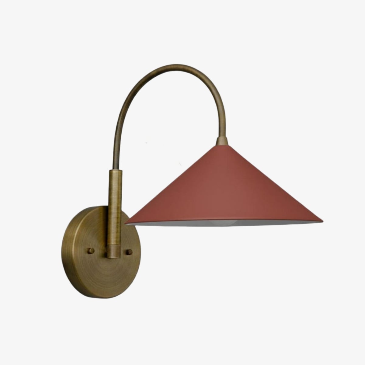B-Baksteenrood-Antieke Messing