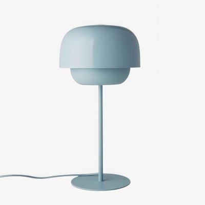 Clinco Tafellamp met Ronde Kap - Moderne Metalen Sfeerlamp voor Bureau en Nachtkastje HL1776 — € 134,00