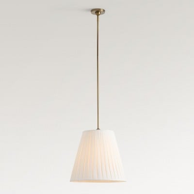 Luvora Moderne Hanglamp met Stoffen Plissé Kap - Hedendaagse Elegante Decoratieve Hanglamp HL1582 — € 230,00