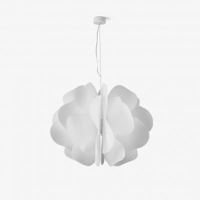 Moderne hanglamp met plastic bloemendesign HL673 — € 264,00