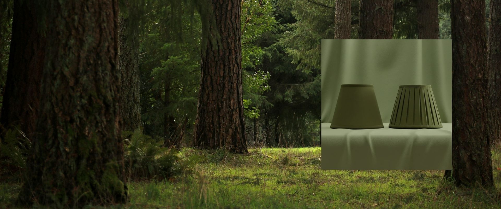 Retro’s Natuurumhelzing — Diep bosgroen ontmoet vintage charme. Deze groene lampenkap brengt rustige, natuurlijke grandeur in uw huis.