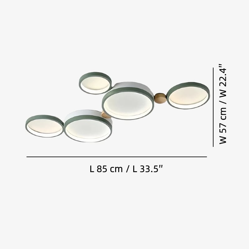 L 85 cm × B 57 cm / L 33,5″ × B 22,4″