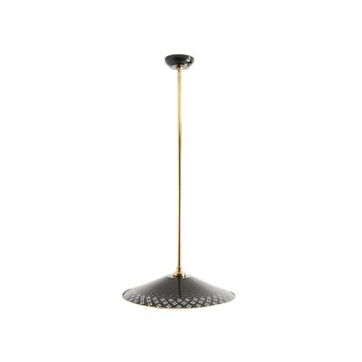 Auriglow geëmailleerde messing hanglamp met klavervormige kap HL1387 — € 305,00