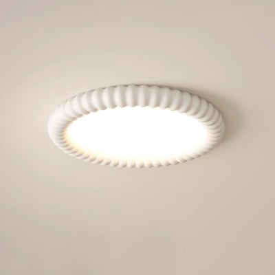 Lampa plafonowa Crèmekleurige stijl rimpelring HL774 — € 244,00