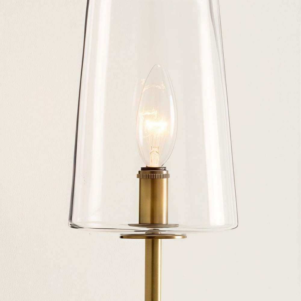 Kristalhelder glas