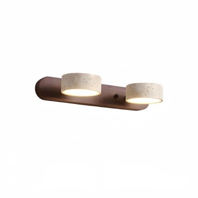 Travertijn Houten Wandlamp - Draaibare LED-Badkamerverlichting HL1052 — 138,00 €