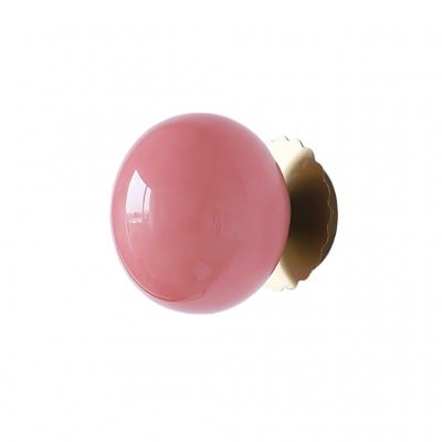 Middeleeuwse Bauhaus Glazen Bal Wandlamp HL290 — € 85,00