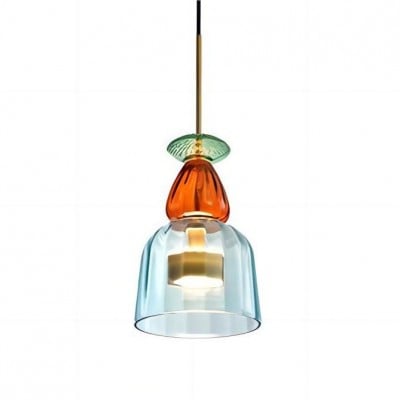 Scandinavische Macaron glas-in-lood design hanglamp HL213 — € 146,00 (was € 165,00) -€ 19,00