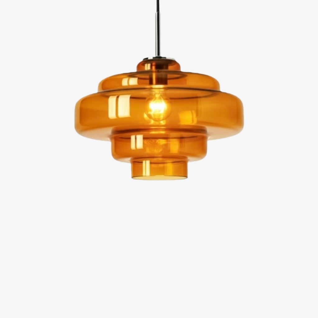 Amberkleurig glas