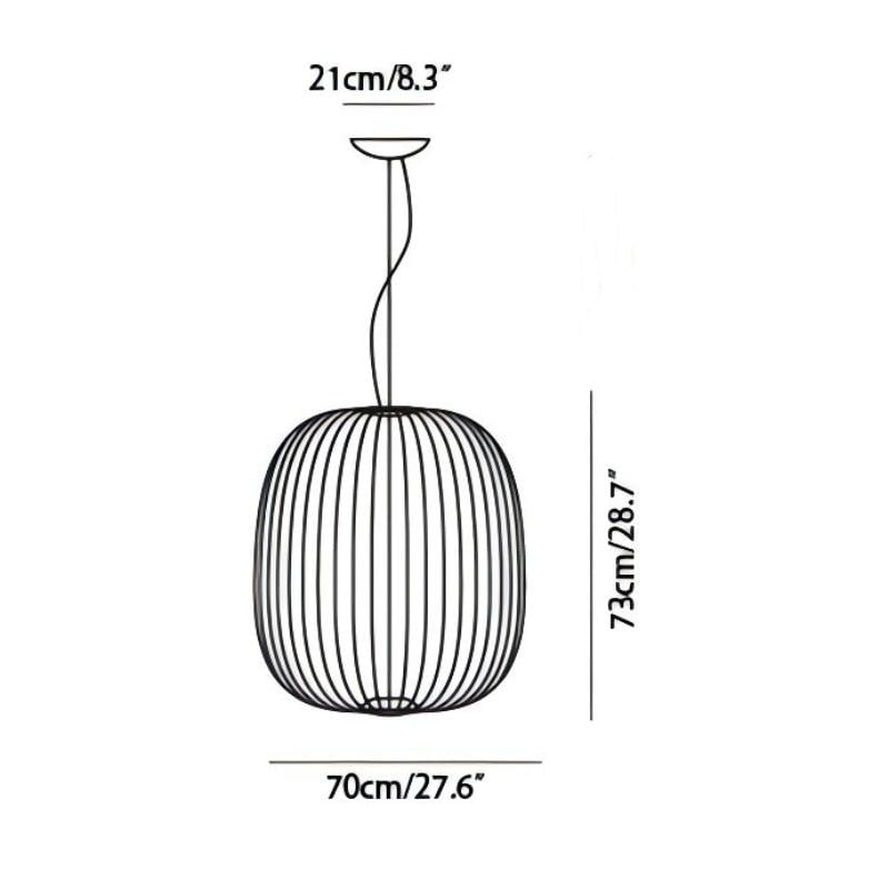 ∅ 70 cm x wys. 73 cm /∅ 27,6″ x wys. 28,7″