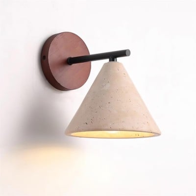 Vintage crèmekleurige wandlamp HL439 — € 138,00