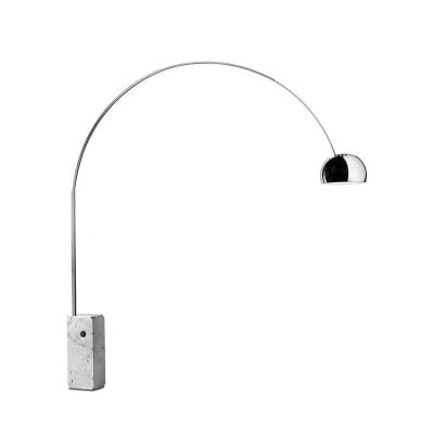 Nordic Art Deco Design Visserij Marmeren Voet Vloerlamp HL927 — € 859,00