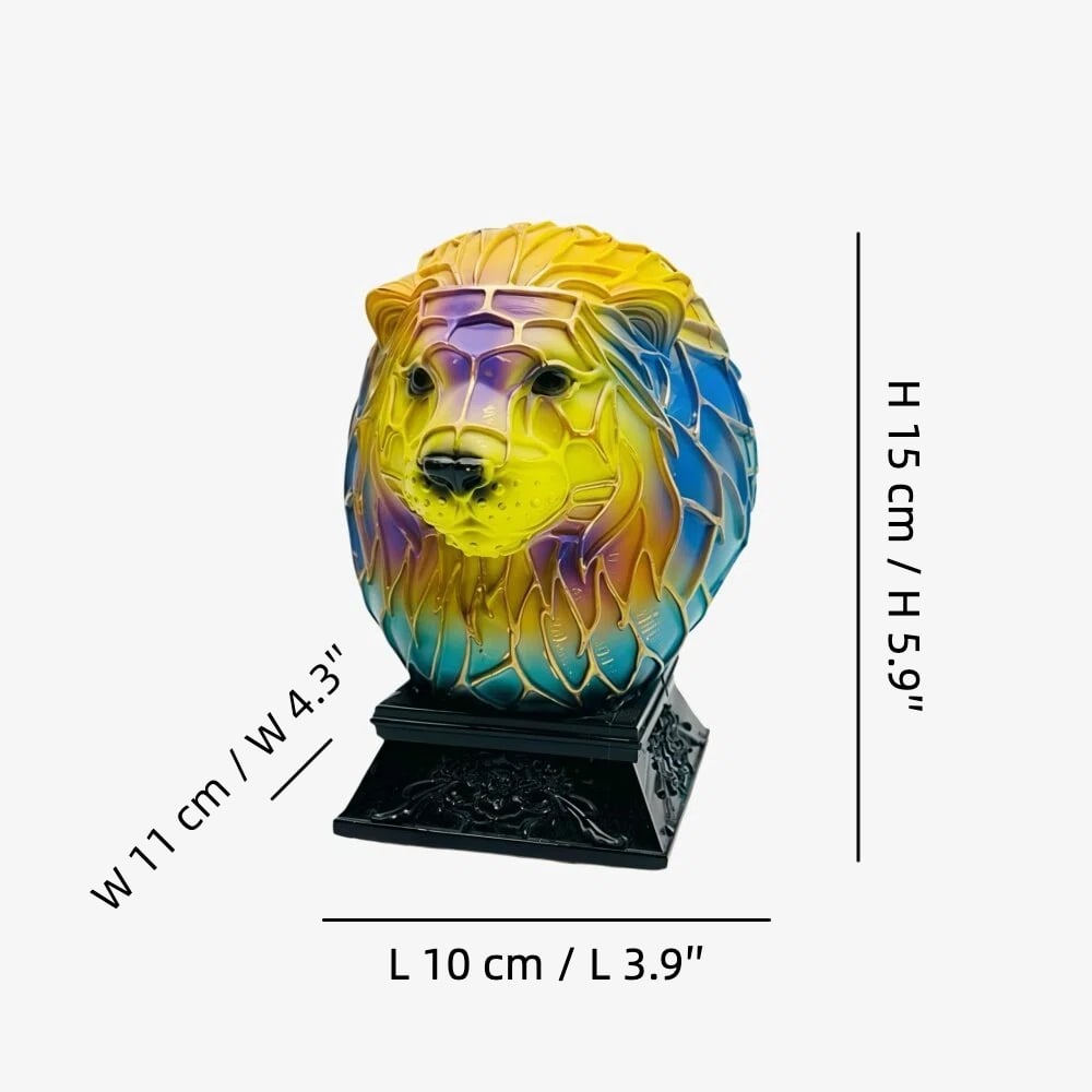 L 10 cm × B 11 cm × H 15 cm / L 3,9″ × B 4,3″ × H 5,9″