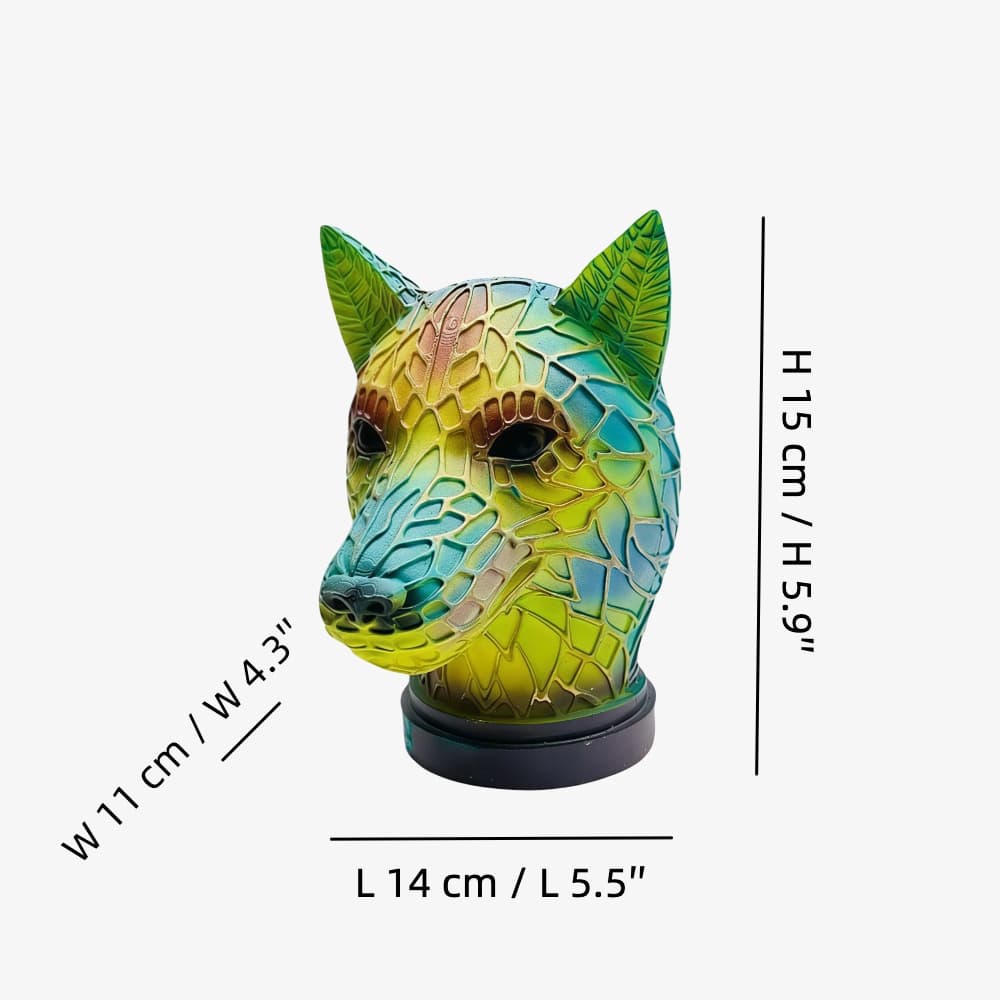 L 14 cm × B 11 cm × H 15 cm / L 5,5″ × B 4,3″ × H 5,9″
