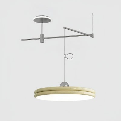 Vliegende schotel hanglamp met beweegbare arm HL1311 — € 258,00