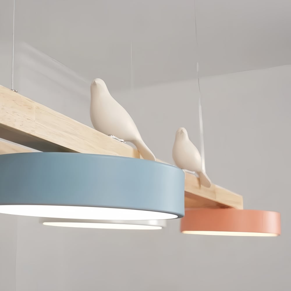 Zwevende schijfverlichting