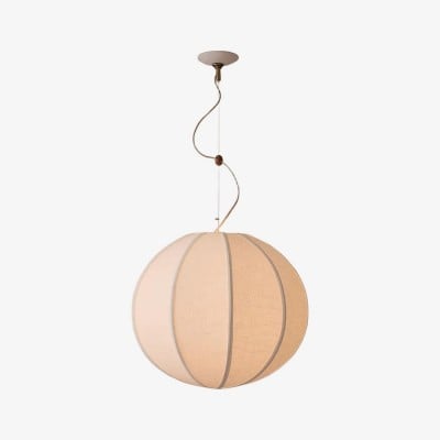 Alvian hanglamp - Linnen kap met verstelbare hoogte voor gezellig dineren HL1497 — € 553,00 (was € 426,00) -€ 140,00
