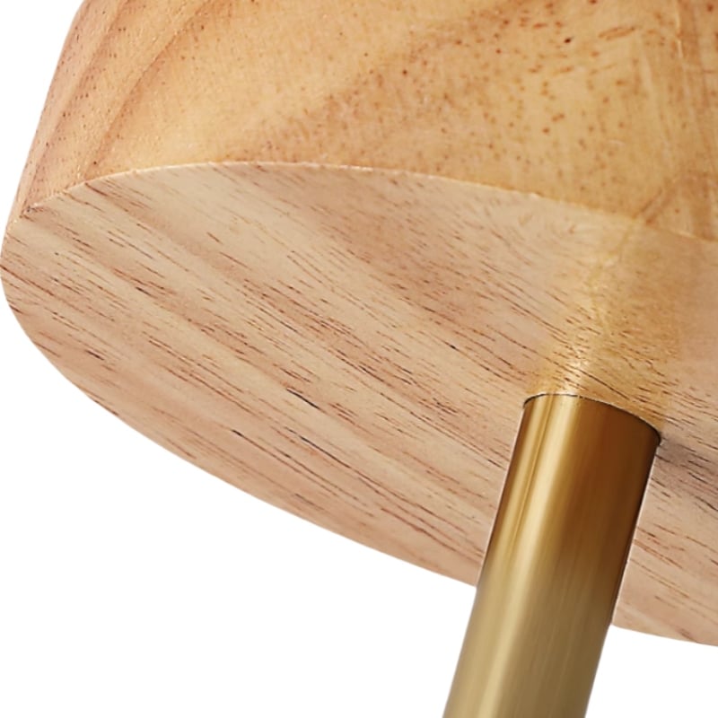 Massief houten basis