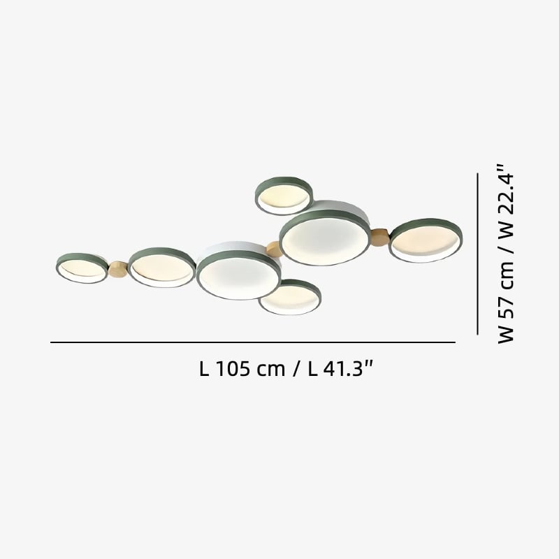 L 105 cm × B 57 cm / L 41,3″ × B 22,4″