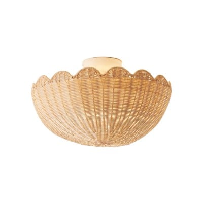 Olvara Rattan Bubble Flush Mount - Chique plafondlamp voor thuis HL1458 — € 214,00 (was € 307,00) -€ 93,00