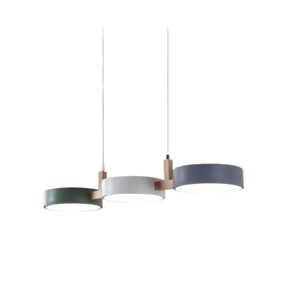 Nordic Modern Eenvoudige Macaron 3 Kops Hanglamp HL683 — € 144,00