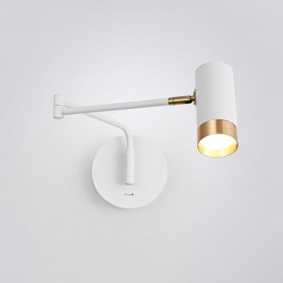 Moderne industriële telescopische, draaibare, verstelbare zwenkarm wandlamp HL780 — € 109,00