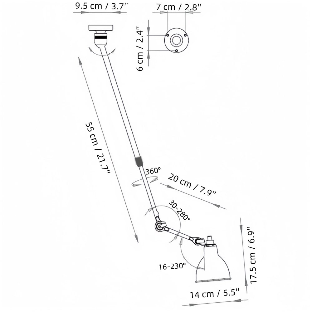 Model H 55cm
