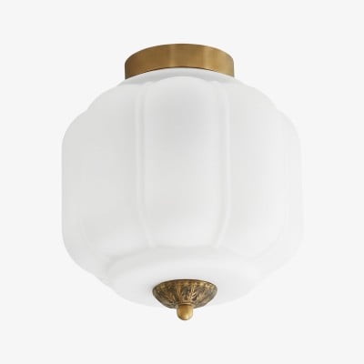 Vintage Eloise melkglas plafondlamp - Vintage Charm Soft Glow HL1650 — € 201,00