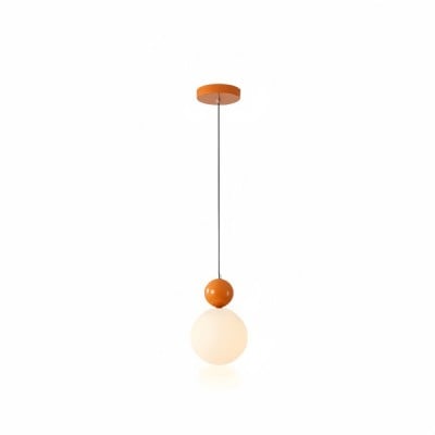 glazen Kleurrijke bolvormige hanglamp - Nordic Globe Lamp voor bar HL1331 — € 98,00