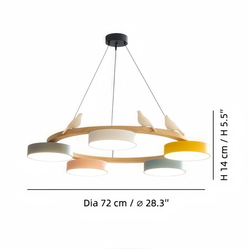Dia 72 cm × H 14 cm / ∅ 28,3″ × H 5,5″
