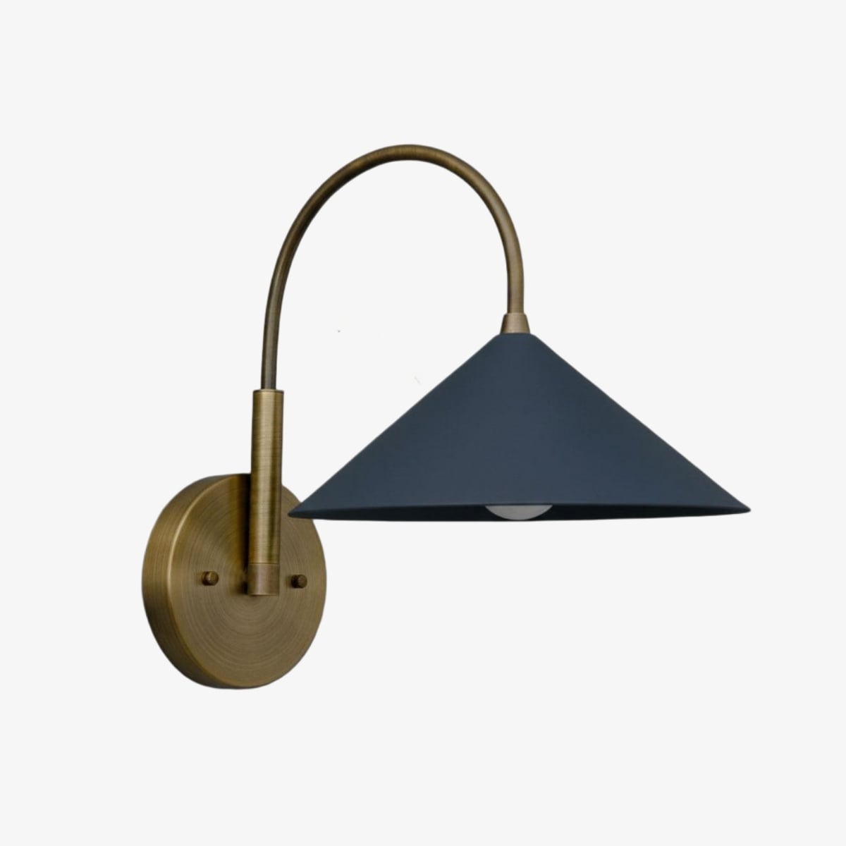B-kolenblauw-Antieke Messing