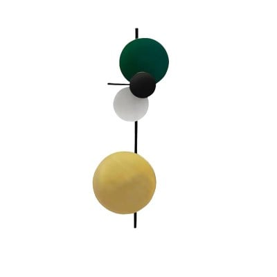 Moderne Kleurrijke Ronde PLANET Wandlamp — € 172,00