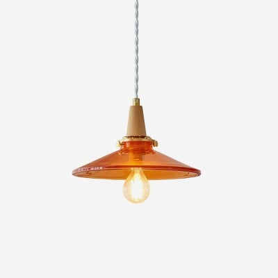 Nordic messing glazen hanglamp HL374 — € 128,00