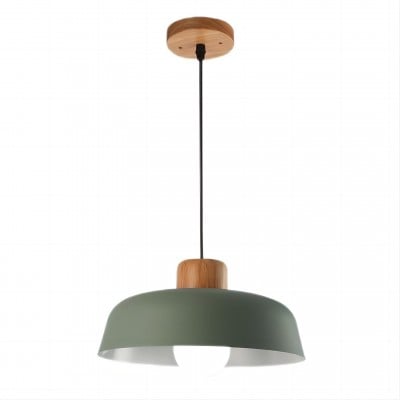 Scandinavische Houten Kom Vorm Keuken Hanglamp HL101 — € 125,00