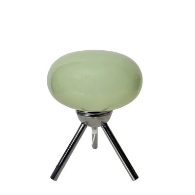 Lollipop moderne Bauhaus glazen driepoot tafellamp HL96 — € 80,00