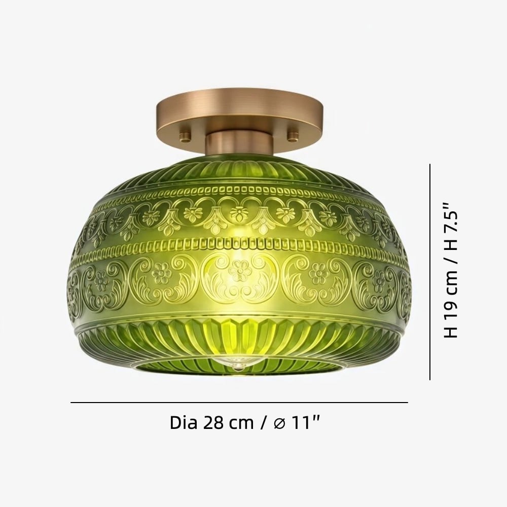 Dia 28 cm × H 18.5 cm / ∅ 11″ × H 7.3″