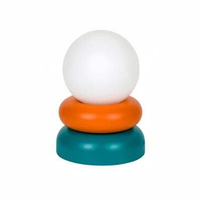 Macaron Opal Glass Tafellamp - Donut Artisan Lamp voor op het nachtkastje HL1066 — € 140,00
