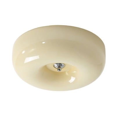 Art Deco Crème Pudding Plafondlamp HL203 — € 114,00 (was € 120,00) -€ 6,00