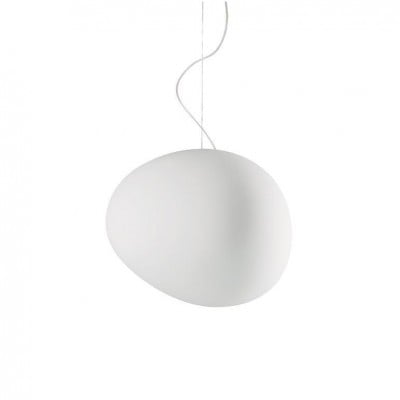 Art Deco Stonea Melkglazen Hanglamp — € 59,00