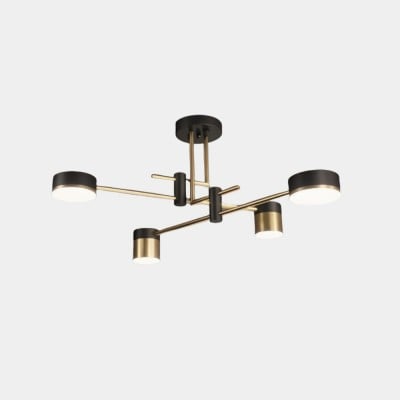 Luxe Spider Sputnik Design Metalen Schijf Plafondlamp HL1090 — € 144,00
