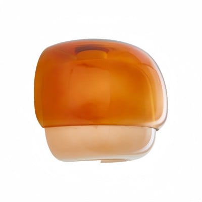Clinco Kleurrijke glazen wandlamp - moderne dubbele bolvormige bedlamp HL1096 — € 126,00
