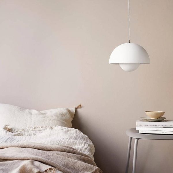 Lampada a sospensione a forma di vaso di fiori