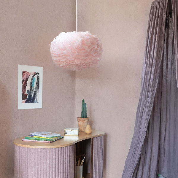 eos lampada media rosa