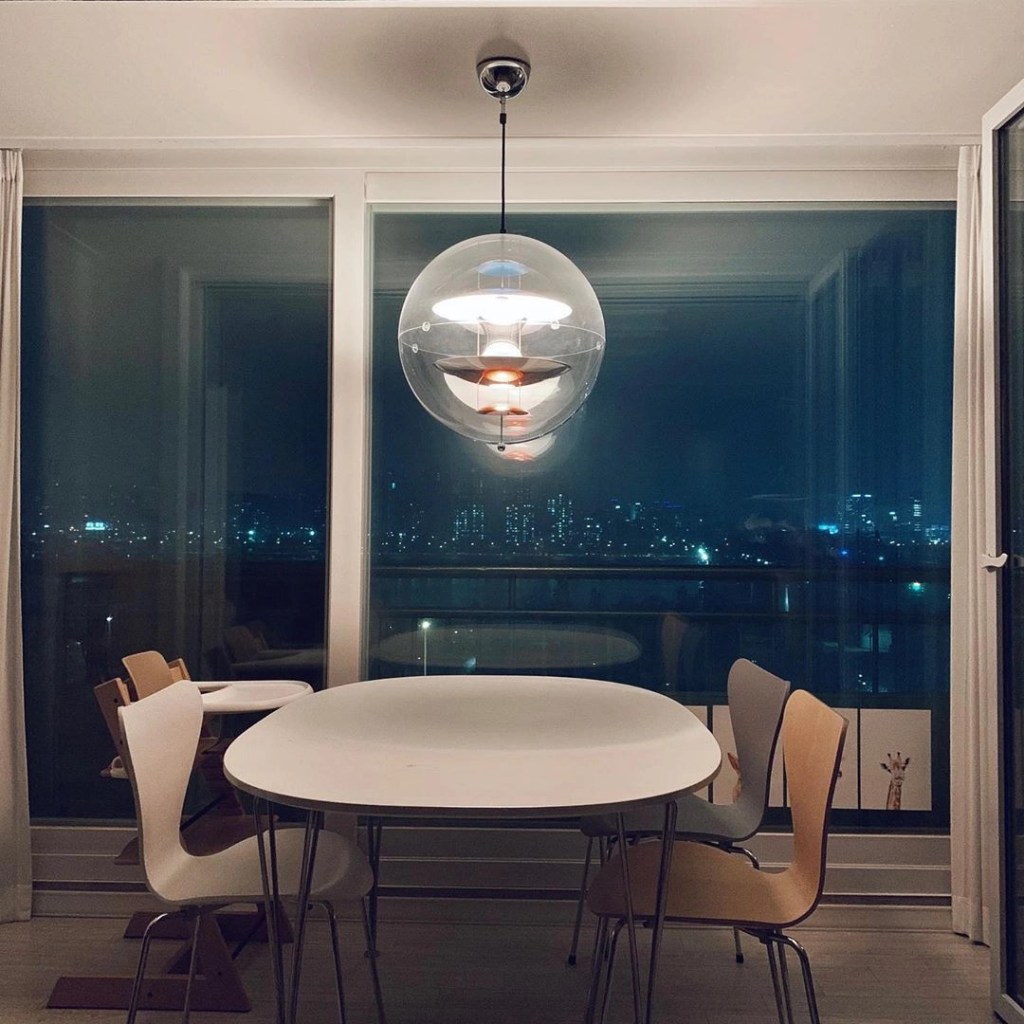 Replika der VP Globe Glass Pendelleuchte
